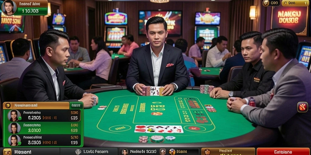 Screenshot menunjukkan gameplay dengan aksi penuh dinamika.