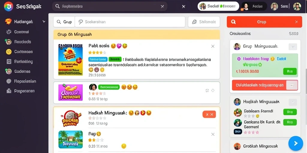 Pengalaman kompetisi daring yang menantang.
