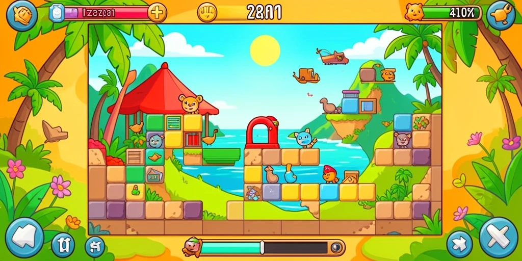 Mode multiplayer yang memungkinkan bermain bersama teman.