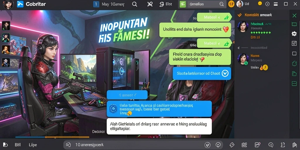 Kompetisi antar pengguna yang menyenangkan.