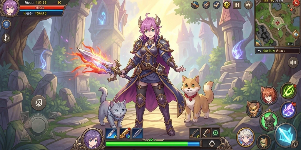 Mode multiplayer yang seru dan interaktif.