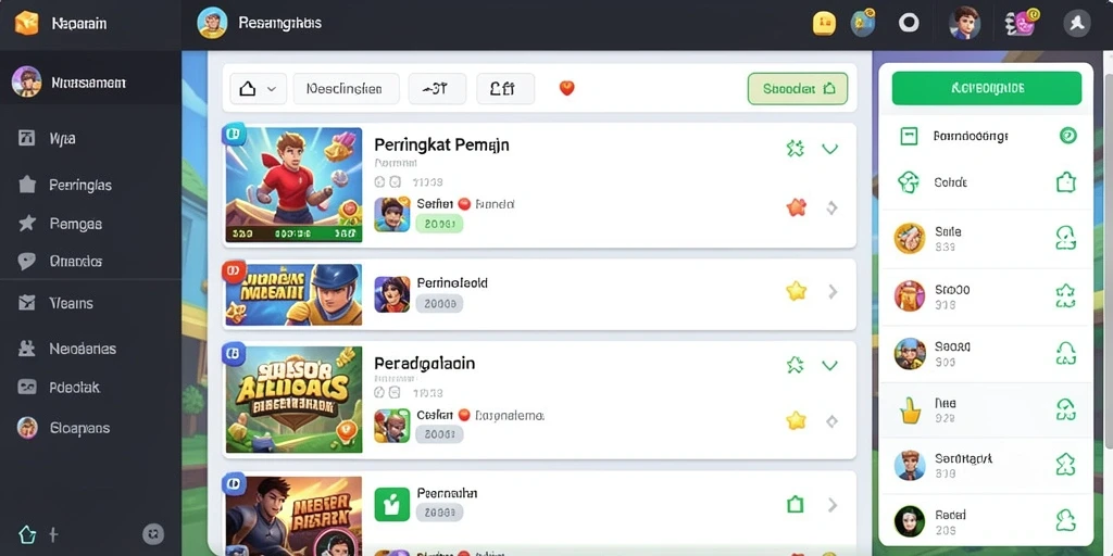 Sistem reward menarik yang memotivasi pemain untuk terus bermain.