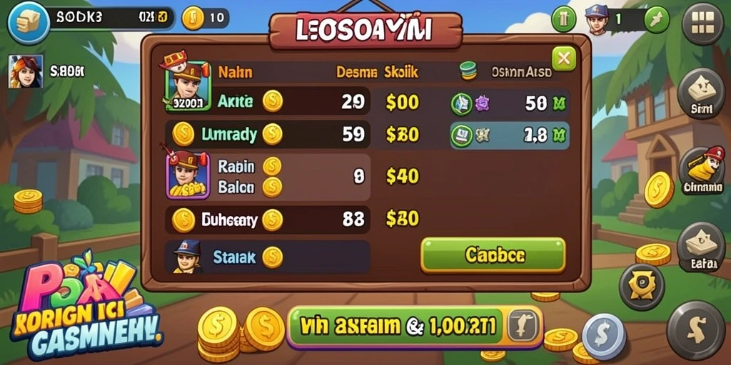 Sistem reward harian yang menarik untuk pemain.