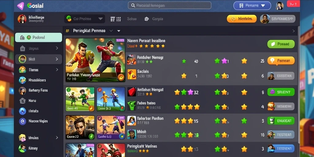 Mode multiplayer untuk bermain bersama teman.